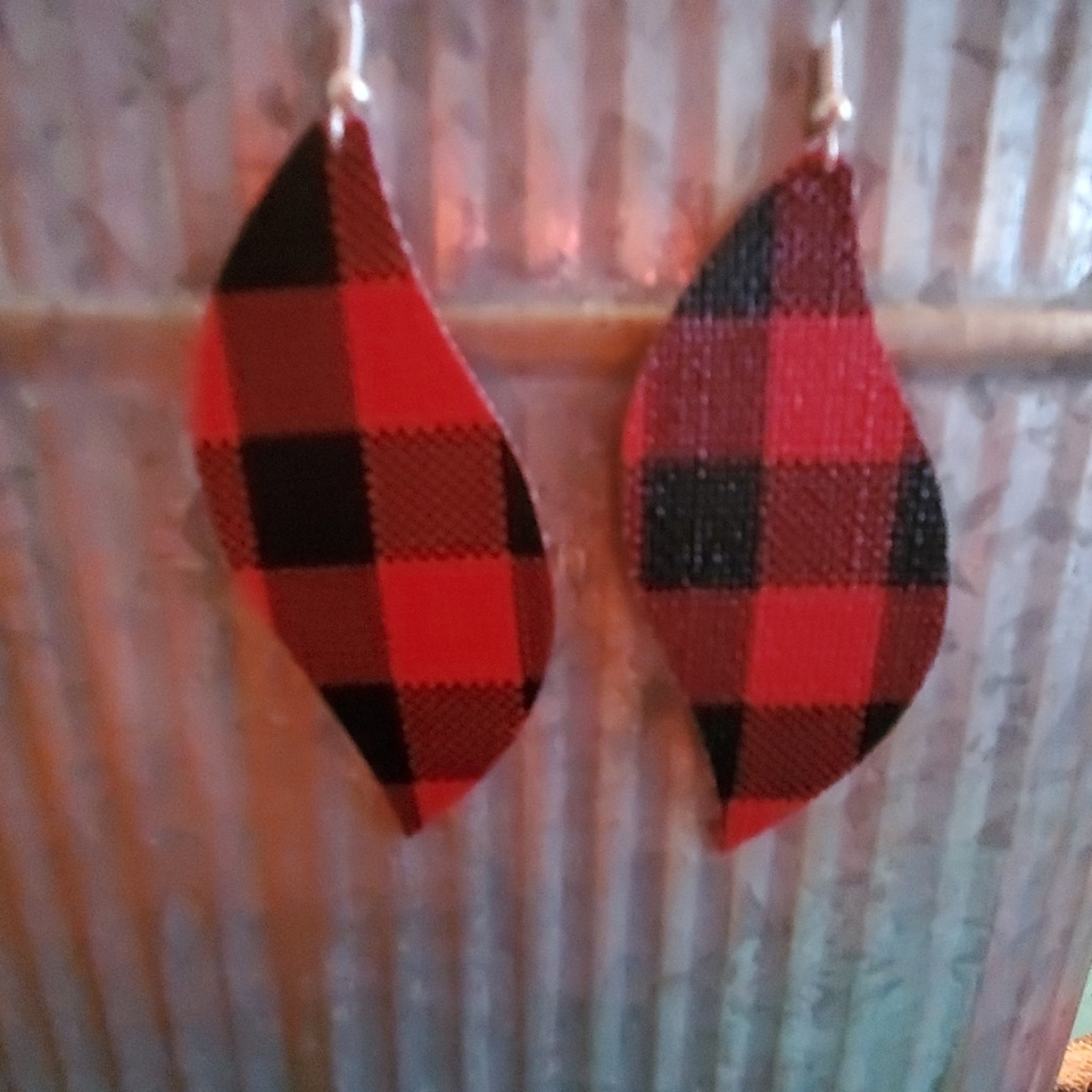 Buffalo Plaid Earrings